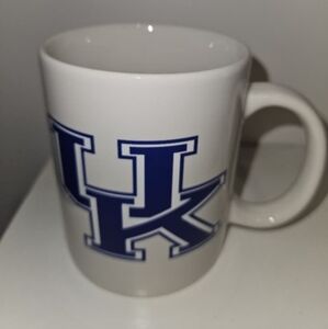 University Of K White And Blue Mug